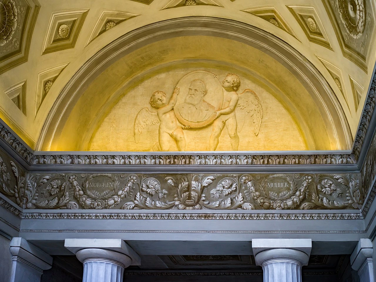  97-Giovanni Renica-Interno di Palazzo Tosio - Brescia 